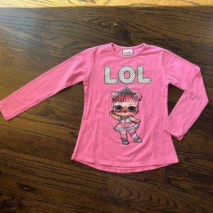 Pink LOL Surprise Doll Long Sleeve